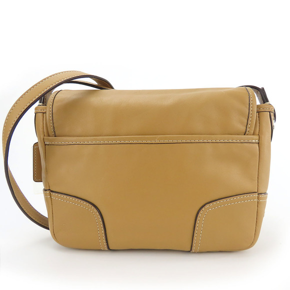 Coach USED COACH Leather Shoulder Bag F29763 Brown Leather Shoulder Bag F29763 - Picture 3 of 16